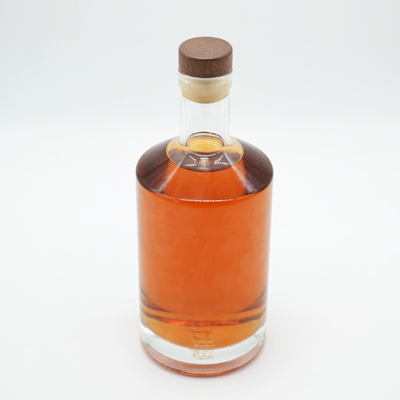 500 ml 750 ml bottiglia di vetro trasparente a misura per whisky brandy tequila gin vodka