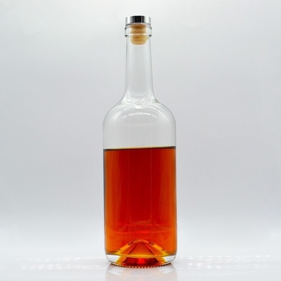 Disegno personalizzato Bottiglia di whisky da 75 cl 0.75l Extra Flint Cork Vodka con campione gratuito
