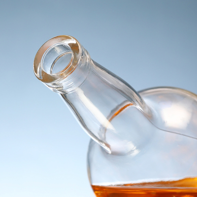Decal Deep Process Super Flint Glass 750ml Bottiglia di vetro di brandy e gin Made of Design