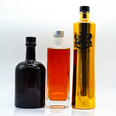 Bottina di vetro personalizzata da 1000 ml 750 ml 700 ml 500 ml per liquori Vodka Gin Whiskey Standard CE