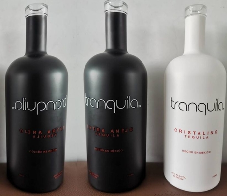 Condizioni EXW vetro di cristallo 750ml 700ml 500ml tequila gin vino liquori liquori rum vodka whisky bottiglia di vetro