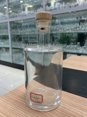 Super Flint Glass 70cl Bottiglia in vetro da 1 litro con bocca larga per liquori Liquori trasparenti vuoti