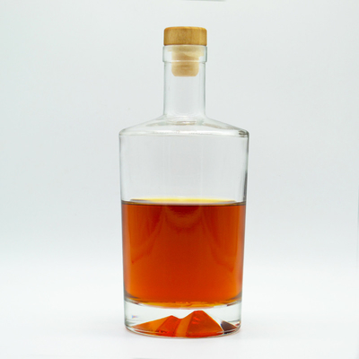Materiale in vetro Super Flint 375 ml PET trasparente per bevande bottiglia di plastica per succo