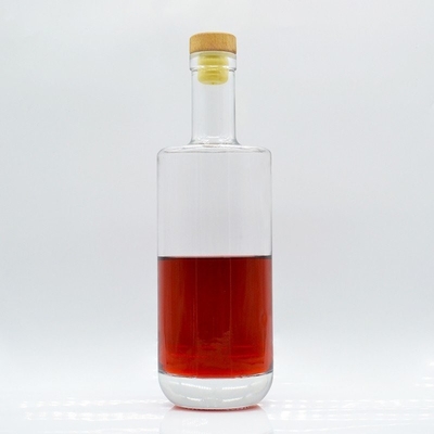 375 ml 500 ml 700 ml 750 ml Bottiglie di liquore in vetro di diverse dimensioni per vodka whisky rum gin