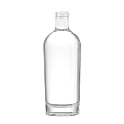 Materiale in vetro Super Flint Bottiglie di liquore quadrate scure per OEM/ODM 200ml 500ml 750ml 1L