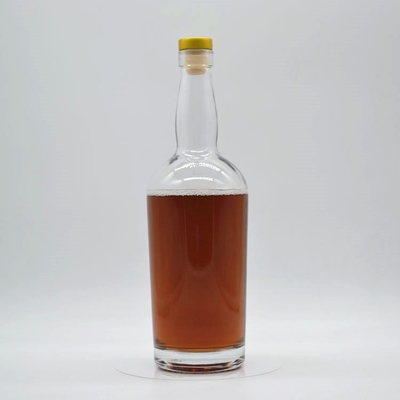 Altre bevande alcoliche 375 ml 500 ml Bottiglia di vetro congelato a forma di luna per tequila personalizzata