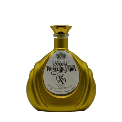 Bottiglia in vetro da 375ml 700ml 750ml Vodka Whisky Liquor con disegno personalizzato e superficie ghiacciata