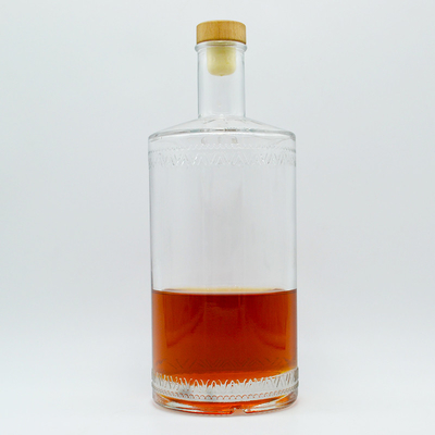 500 ml 750 ml di bicchieri di vetro decorativi di tequila whisky