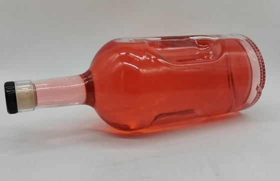 Bottiglia vuota in vetro Super Flint personalizzata per 1750 ml di whisky spirit in California