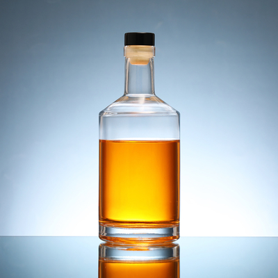 700 ml 200 ml 500 ml 1 litro Coppa di vetro Vodka Bottiglie di brandy per lo stoccaggio di champagne chiaro