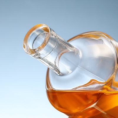 700 ml 200 ml 500 ml 1 litro Coppa di vetro Vodka Bottiglie di brandy per lo stoccaggio di champagne chiaro