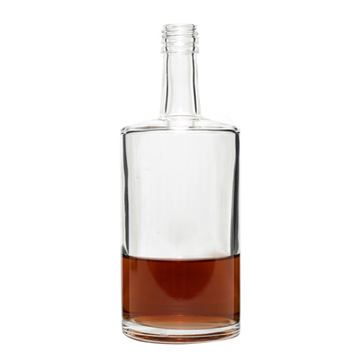 Bottiglia di liquore di vetro vuoto 500ml 750ml Campione libero per OEM/ODM Accettabile