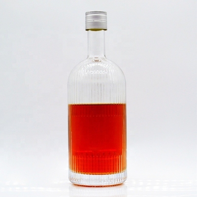 375 ml 500 ml 700 ml 750 ml 1000 ml Bottiglie di vetro trasparenti vuote per liquori