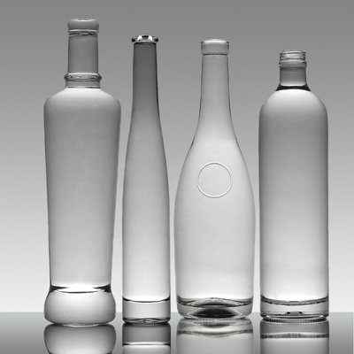 750 ml cilindro di vetro bottiglia di whisky vodka 700 ml 500 ml vetro di vino glaciazione per bevande