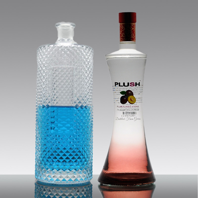Esemplare Libero industriale 300ml 750ml 1L bottiglie di vetro vuoto di vino liquoroso con tappo