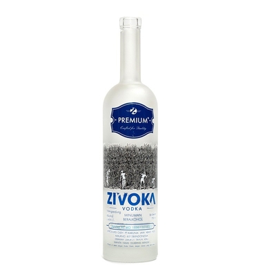 Bottiglia Super Flint vuota da 70 cl per whisky personalizzato Tequila Bevande alcoliche Olio d'oliva