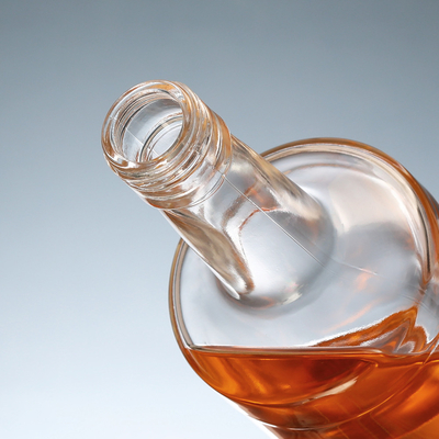Super Flint Glass Bottle For Alcoholic Beverage Dimensioni personalizzate T/T Paypal Western Union