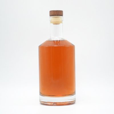 Bottiglie di vetro super-frittato certificate ISO14001 per la produzione di XO/brandy/whisky/vodka