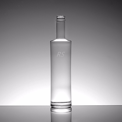 Altri processi di congelamento profondo Materiale di vetro di alto filtro Bottiglia di vetro di brandy 750ml/1000ml/1L