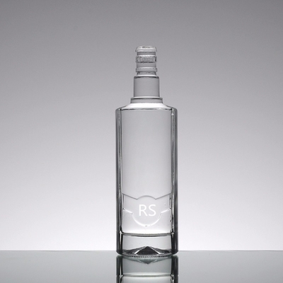 Altri processi di congelamento profondo Materiale di vetro di alto filtro Bottiglia di vetro di brandy 750ml/1000ml/1L