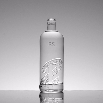 Altri processi di congelamento profondo Materiale di vetro di alto filtro Bottiglia di vetro di brandy 750ml/1000ml/1L