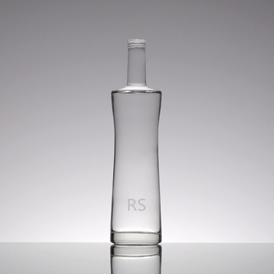 Altri processi di congelamento profondo Materiale di vetro di alto filtro Bottiglia di vetro di brandy 750ml/1000ml/1L