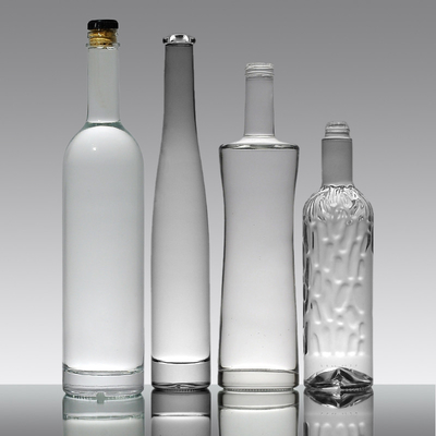 Acceptabile 500 ml 750 ml di bottiglie di cristallo vuoto per acqua minerale