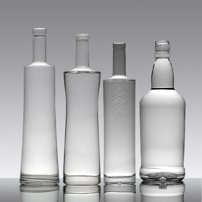 Bottiglia di vetro ad alto borosilicato per caffè e bevande 750 ml/700 ml Bottiglia vuota di liquori