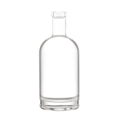 Super Flint Glass 750 ml Bottiglia per bevande 500 ml Brandy Spirit Liquor e 375 ml Vodka