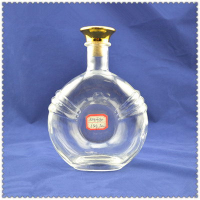 Materiale di vetro industriale Super Flint 500 ml Bottiglia XO per bevande liquori Vino whisky