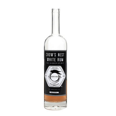 375 ml 500 ml 700 ml 750 ml Bottiglie di liquore in vetro di diverse dimensioni per vodka whisky rum gin