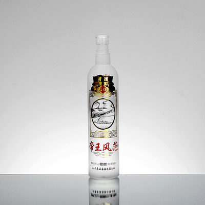 Bottine di vetro Marasca vuote da 1 litro da 250 ml a 500 ml a 750 ml per salse con olio d'oliva