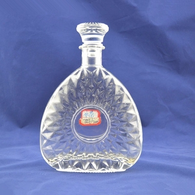 Bottiglia di tequila personalizzata con materiale in vetro trasparente e tempo di consegna veloce 20-30 giorni