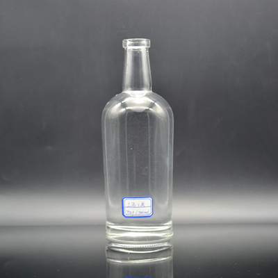 Bottiglia di vetro da 750 ml per il requisito di whisky da materiale di vetro Super Flint