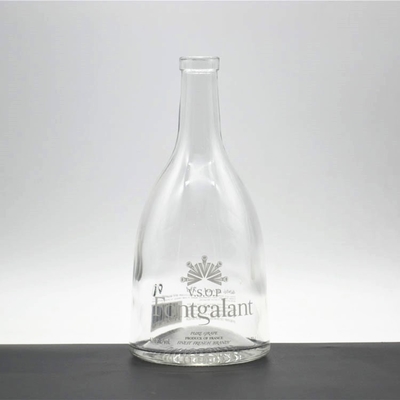 Bottiglia di vetro da 750 ml per il requisito di whisky da materiale di vetro Super Flint