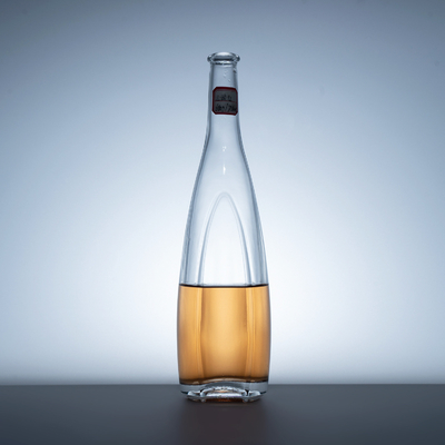 Materiale del corpo Vetro Super Flint Brandy XO Mini cilindri di champagne con foglia d'acero
