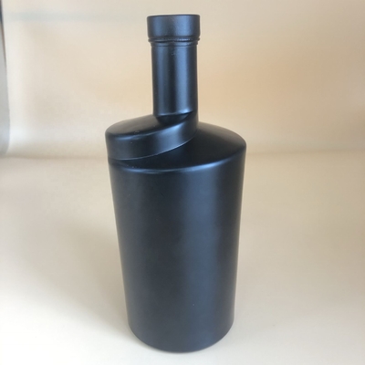 Gin nero opaco miele bevanda alcolica champagne bottiglia di vetro 250 ml 375 ml 1000 ml