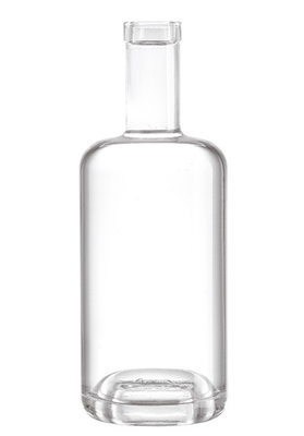Tequila di lusso Alcol Super Flint bottiglie di vetro 275ml 700ml 750ml con incisione all'interno
