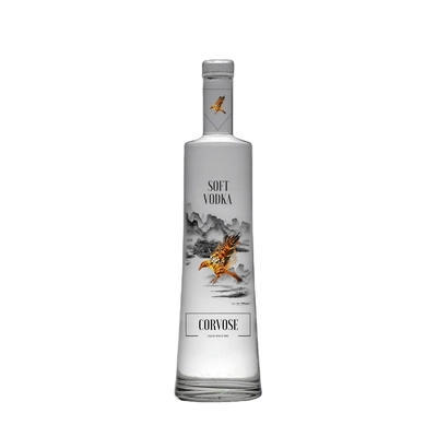 Bevande industriali 500 ml 750 ml Bottiglie di vetro da 1 litro per liquori Vino Vodka Spirito