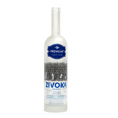 Bottiglia in vetro da 700 ml per gin rum whisky vodka e altri ordini OEM benvenuti