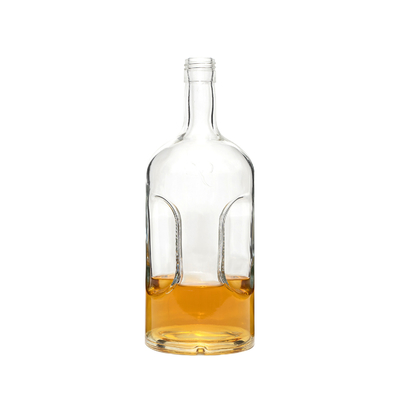 Super Flint Customized Colorato Elettrolizzato Vetro Blu Tequila Vodka Latte 1L