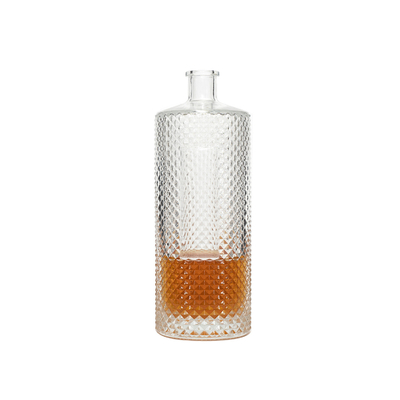 Super Flint Customized Colorato Elettrolizzato Vetro Blu Tequila Vodka Latte 1L