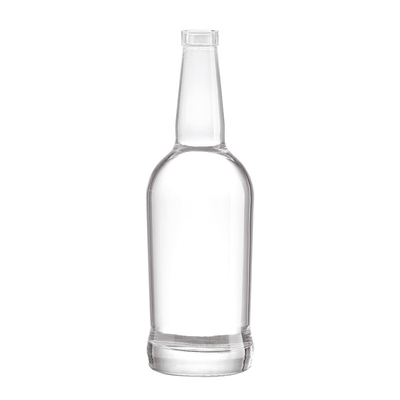 500 ml 700 ml 750 ml Bottiglia quadrata di vodka in vetro Super Flint per acqua minerale