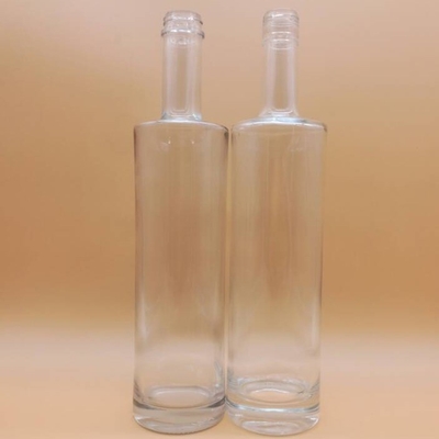 Collare di vetro Super Flint Rotondo 700ml Bottiglia di gin a suon di suono di suono di suono di suono per gli appassionati di vodka