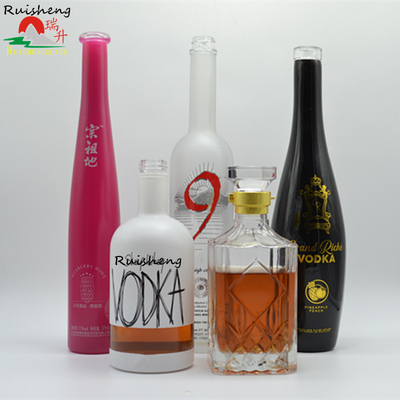 Bottiglie di vetro di vodka per liquori XO Super Flint