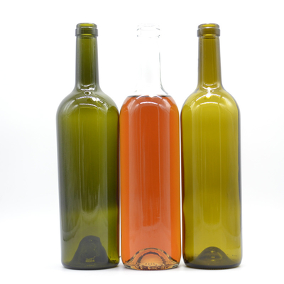 Bottiglia di vetro per whisky Brandy Vodka Materiale del corpo congelato Vetro