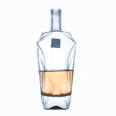 375ml 500ml 700ml 750ml 1000ml Latte di liquore di vetro Whisky Vodka Spirits Bottiglia con tappo Guala
