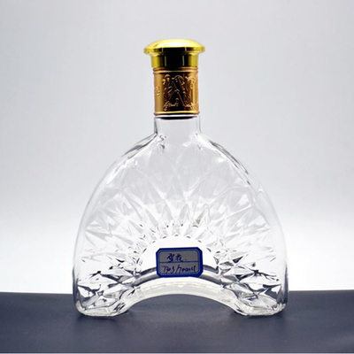 50cl 700ml Bottiglie di vetro vuoto da 1 litro per liquori rum whisky vodka Champagne e brandy