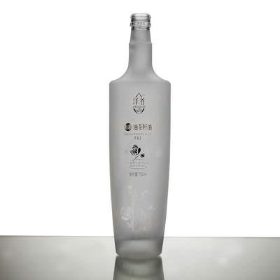 Bottiglia di vetro vuota personalizzata per alcool whisky vodka spirit 700ml 750ml 500ml 1000ml