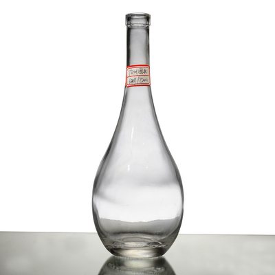 Bottiglia di vetro vuota personalizzata per alcool whisky vodka spirit 700ml 750ml 500ml 1000ml